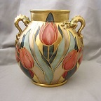 JP Limoges Hand Painted Vase